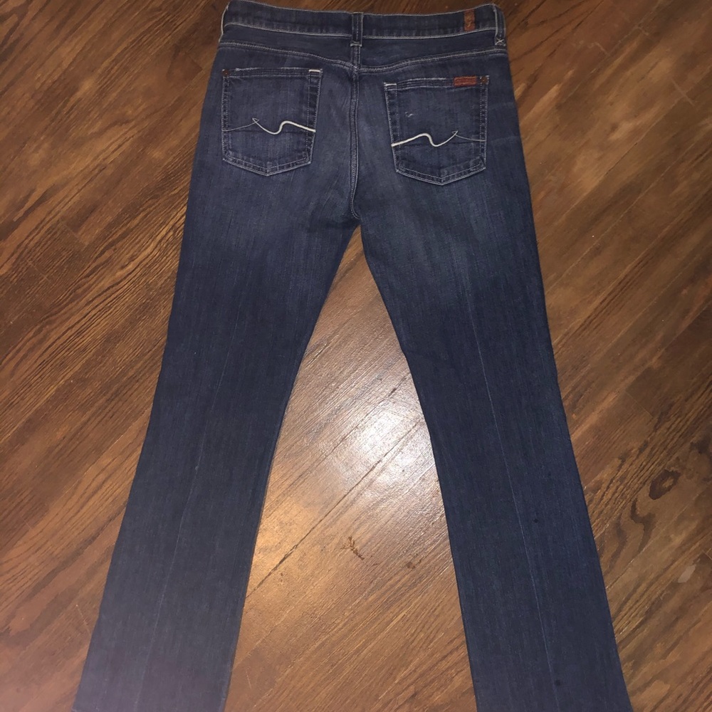 7 for all mankind straight leg jeans